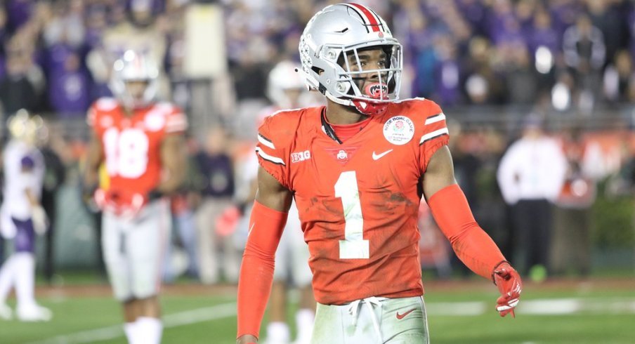 Jeffrey Okudah played his best game as a Buckeye in the 2019 Rose Bowl. 