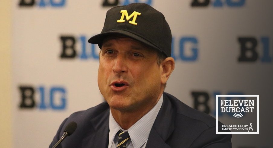 Michigan football coach Jim Harbaugh