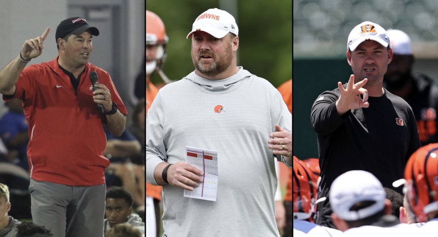 Day, Kitchens, and Taylor represent the first time the Buckeyes, Browns, and Bengals have all welcomed new head coaches in the same season.