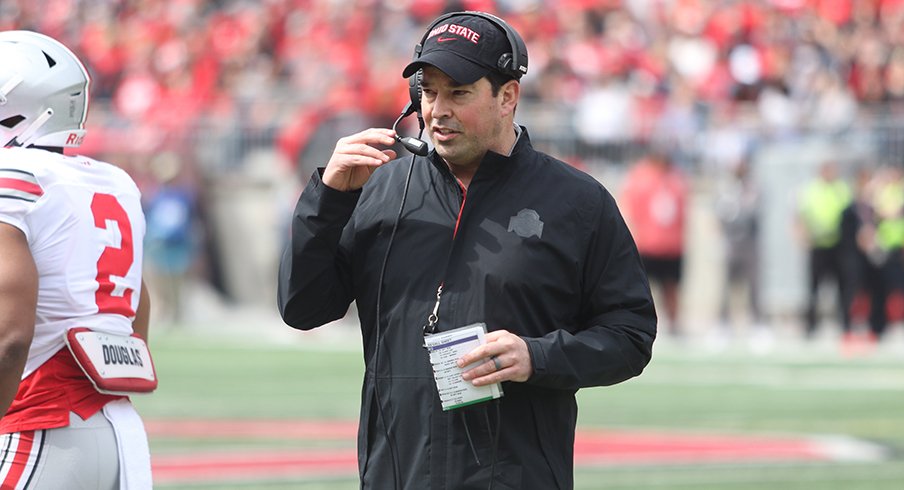 Ohio State head coach Ryan Day