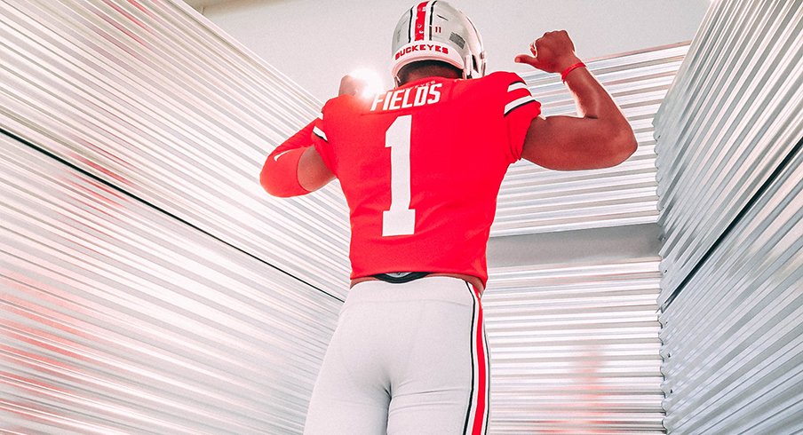 ohio state football jersey justin fields