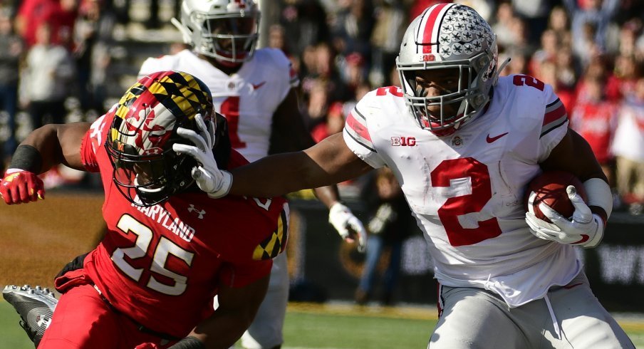 J.K. Dobbins stole Maryland's soul with 203 rushing yards in a 52-51 road win.