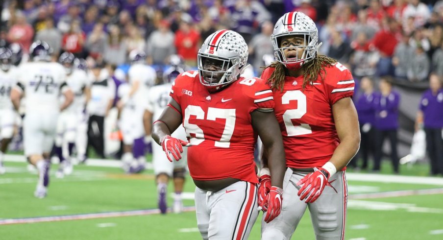 Landers and Young in the Big Ten Championship game