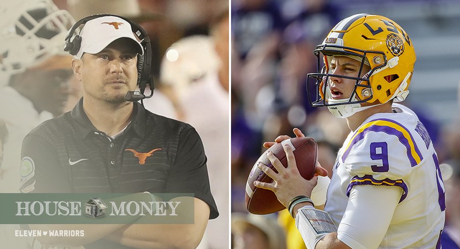 Tom Herman is set to host Joe Burrow and the Tigers this weekend in Austin.