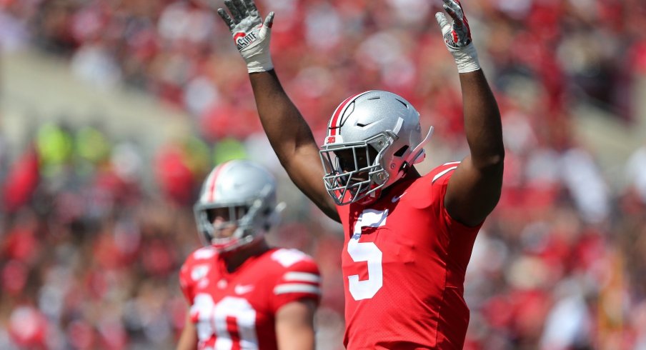 Baron Browning and the Buckeye linebackers lead a re-emerging unit