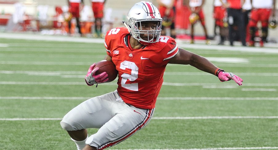 Ohio State running back J.K. Dobbins