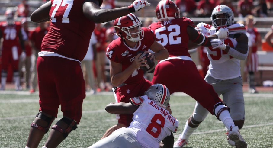 Jean-Baptiste recorded his first career sack today. 