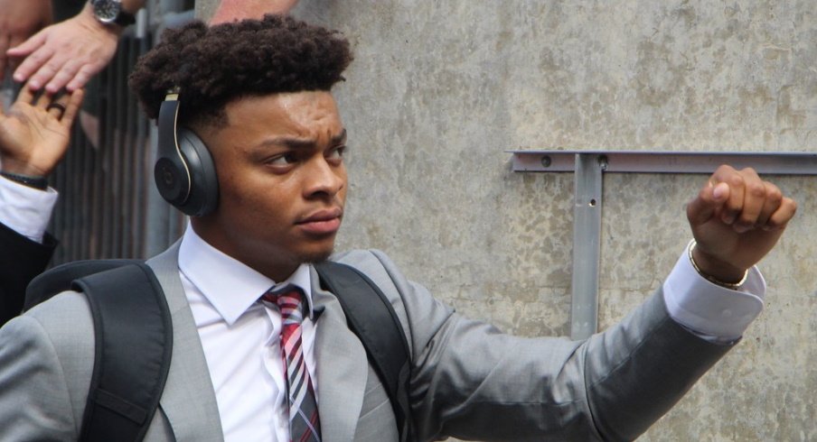 Ohio State quarterback Justin Fields