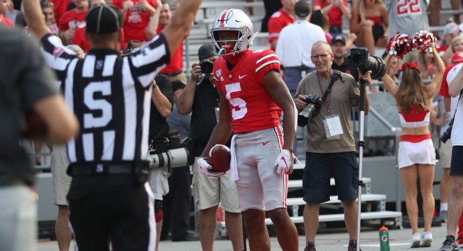 Ohio State wideout Garrett Wilson