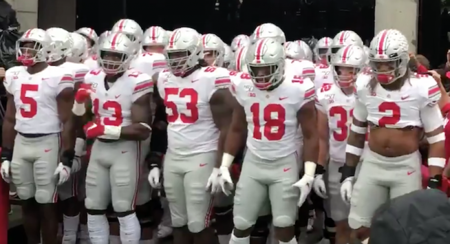 Here come the Buckeyes.