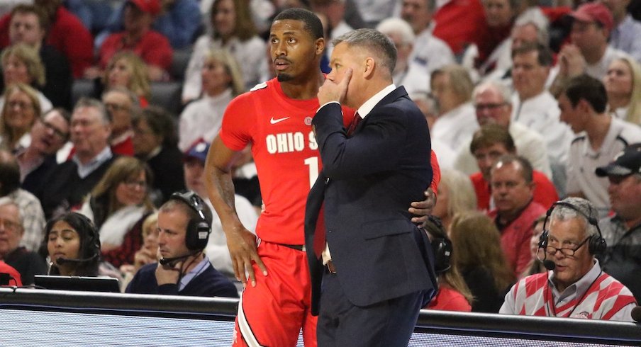 Luther Muhammad and Chris Holtmann