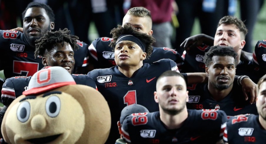 Justin Fields and Brutus