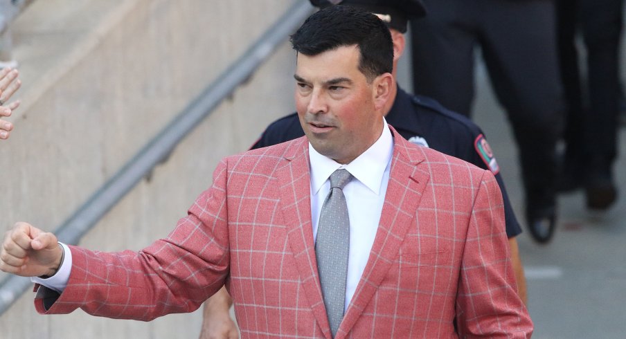 Ohio State head coach Ryan Day