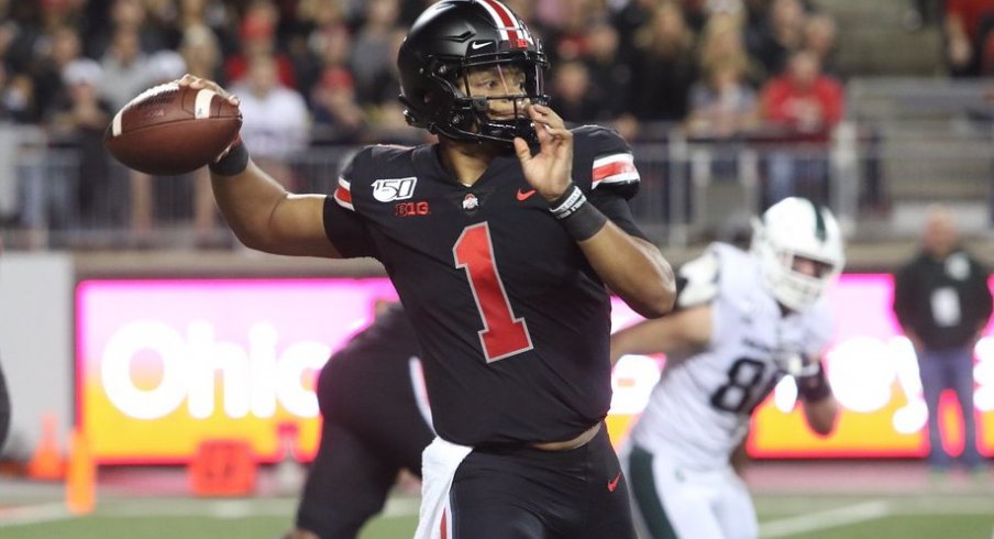 Justin Fields continues to improve as a passer, thanks to Ryan Day's progression passing game.