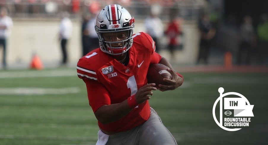 Justin Fields has been Ohio State's most valuable player so far this season. 