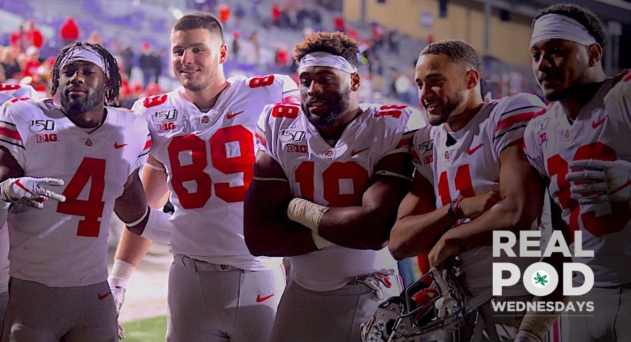 Jordan Fuller, Luke Farrell, Jonathon Cooper, Austin Mack and Malik Harrison