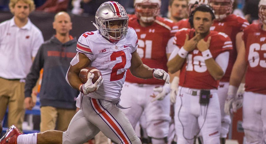 J.K. Dobbins vs. Wisconsin in 2017