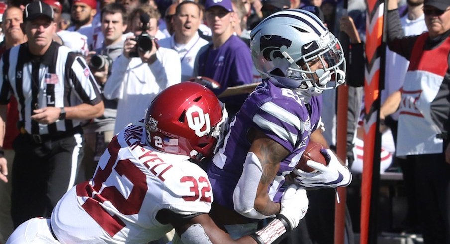 Kansas State upsets Oklahoma.