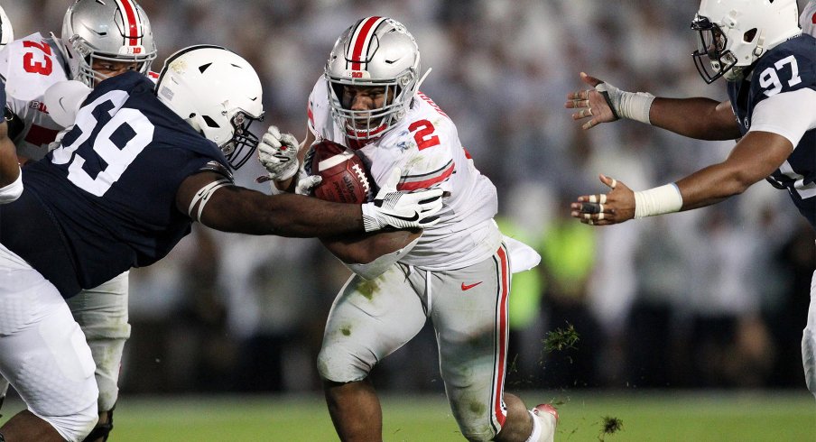 Ohio State running back J.K. Dobbins