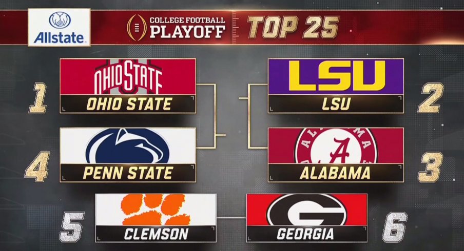 Ohio State is No. 1.