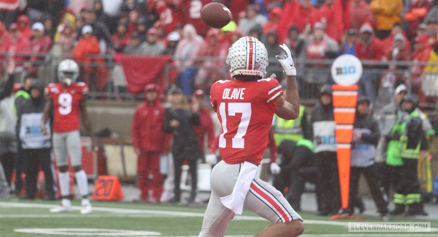 Ohio State wide receiver Chris Olave