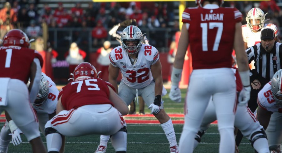 Tuf Borland and the Buckeye linebackers had a strong game in Piscataway, but cracks may have emerged in the Buckeye run defense. 