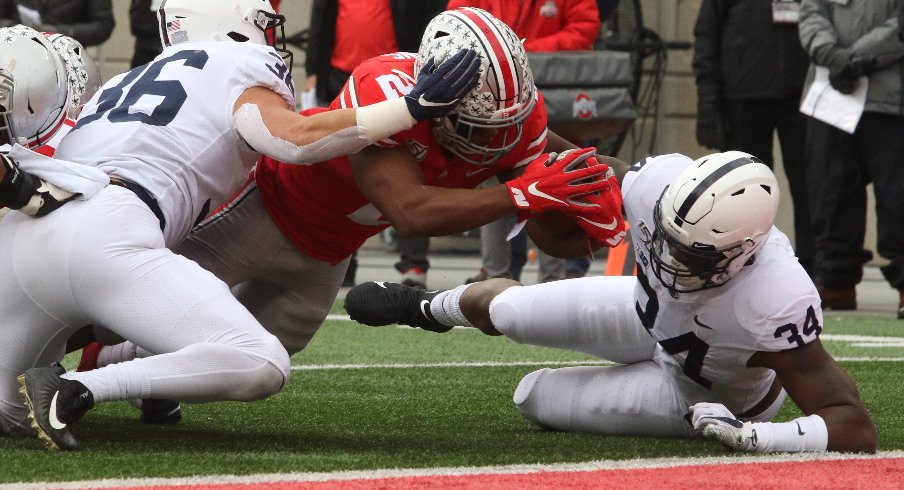 Ohio State running back J.K. Dobbins