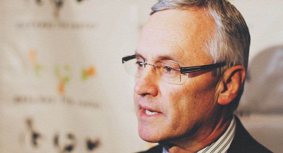 Jim Tressel doesn't like the idea of losing to Michigan.