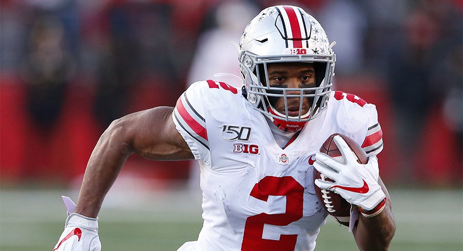 J.K. Dobbins has reached 4,000 career rushing yards. 