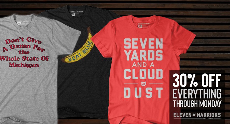 30% off everything at Eleven Warriors Dry Goods this weekend