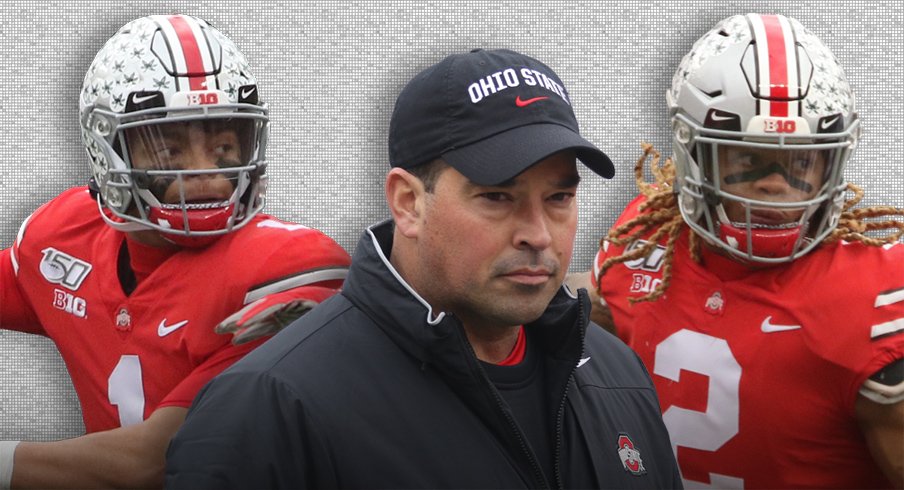 Ohio State sweeps the Big Ten's Offensive Player of the Year, Defensive Player of the Year, and Coach of the Year.