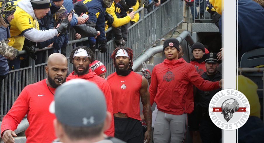 The Buckeyes are walking into enemy territory in today's skull session.