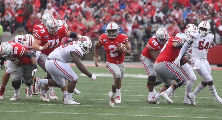 Thanks to a bruising ground attack, the Buckeyes put up 38 points on one of the nation's top defense back in October.