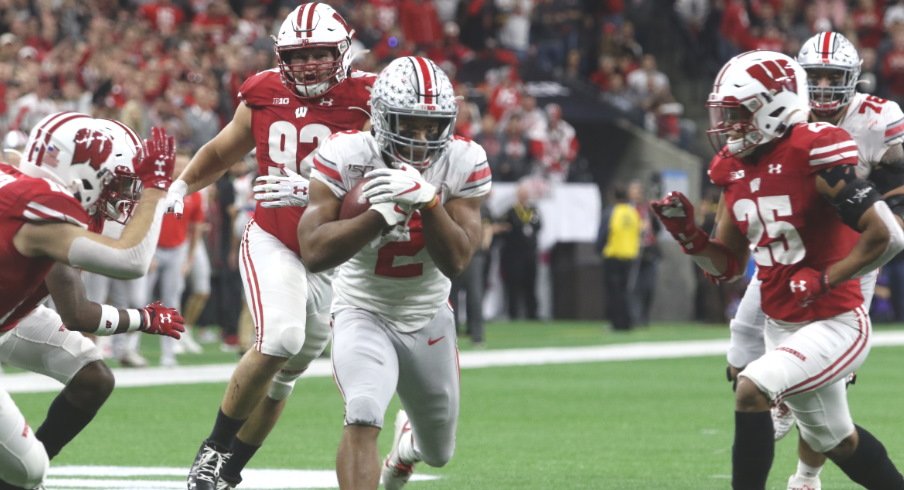 Ohio State running back J.K. Dobbins