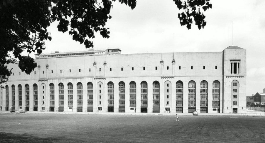 Exterior view of Ohio Stadium dormitories