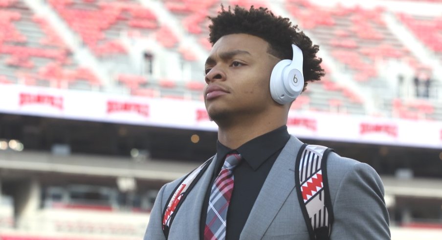 Ohio State quarterback Justin Fields