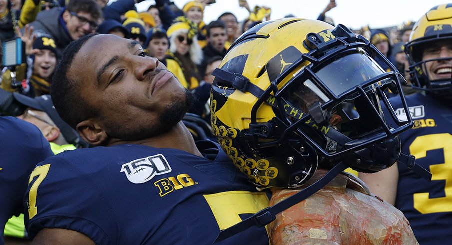 MIchigan's Khaleke Hudson has some insane thoughts.