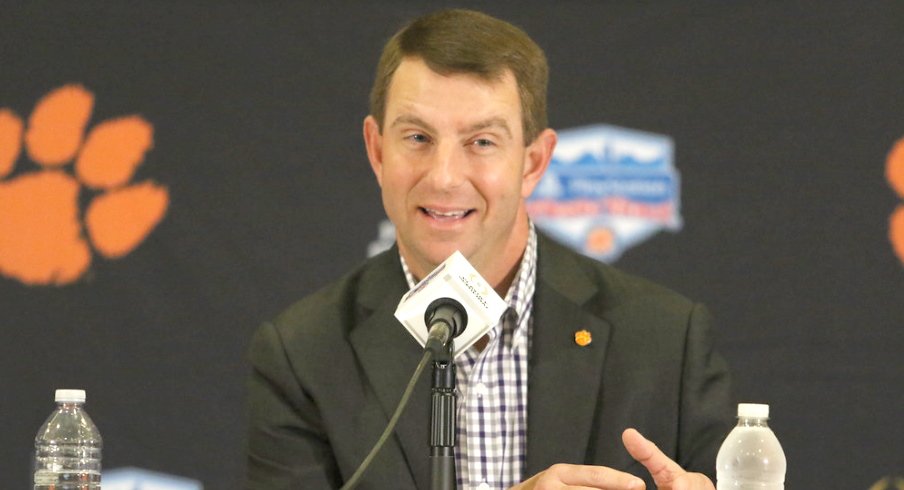 Clemson head coach Dabo Swinney