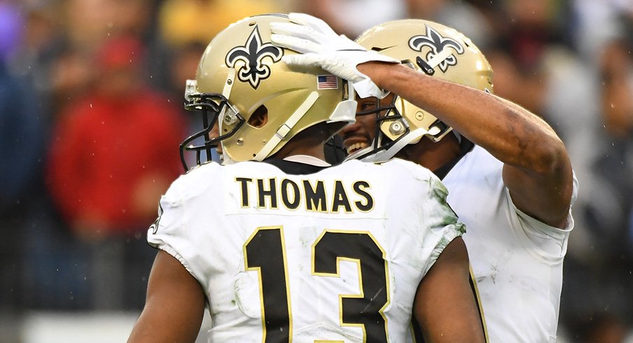 Michael Thomas set an NFL record for receptions in a single season.