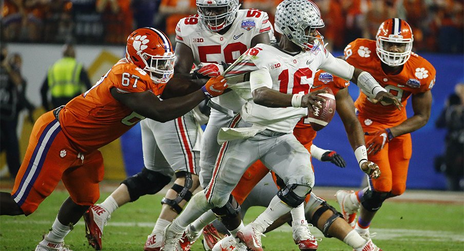 Ohio State quarterback J.T. Barrett