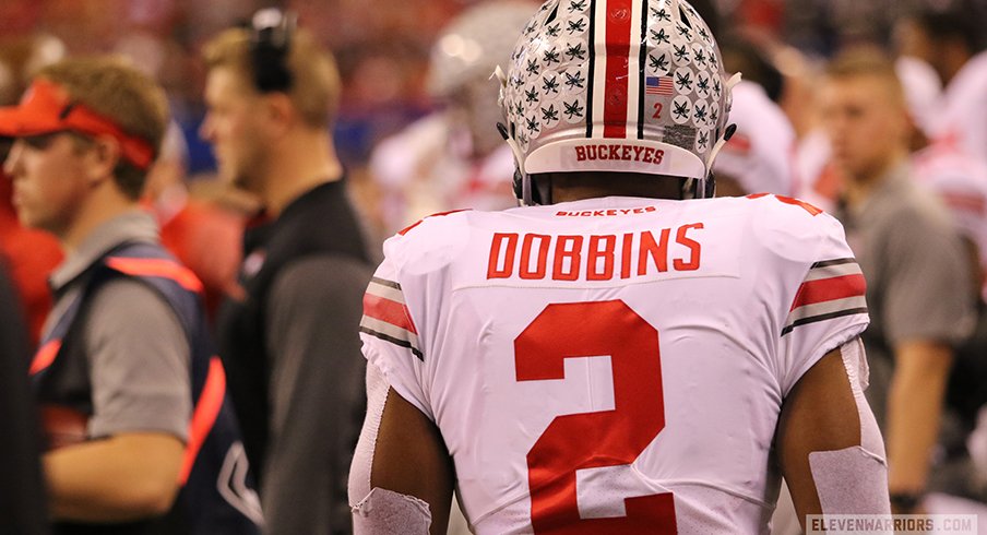 jk dobbins ohio state football jersey