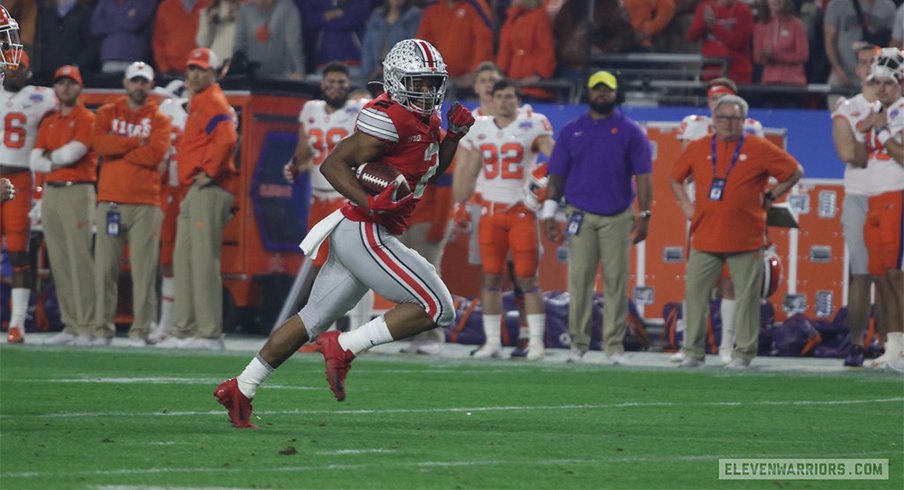 Ohio State running back J.K. Dobbins