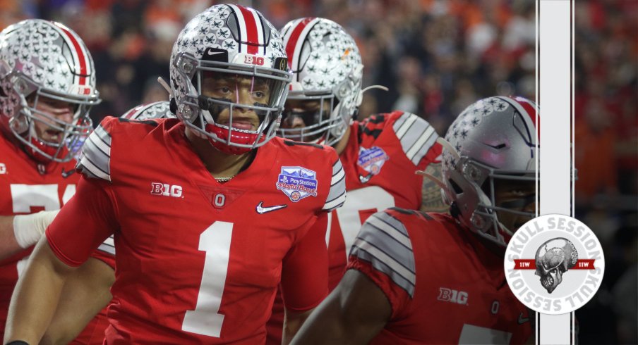 The Buckeyes lost in today's skull session.