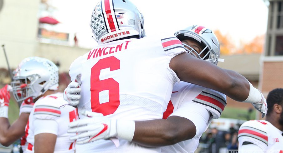 Ohio State defensive tackle Taron Vincent