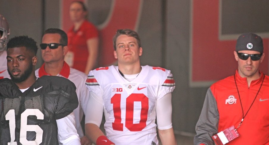 Former Ohio State quarterback Joe Burrow