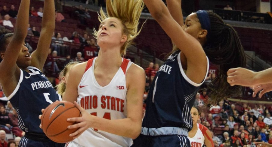 Ohio State Women's Basketball forward Dorka Juhasz