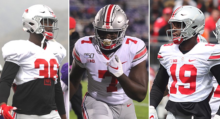 Ohio State's trio of talented juniors may have to wait a bit longer for starting roles.