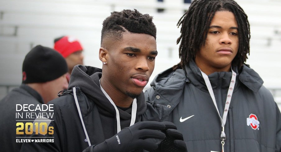 Jeff Okudah and Chase Young as recruits