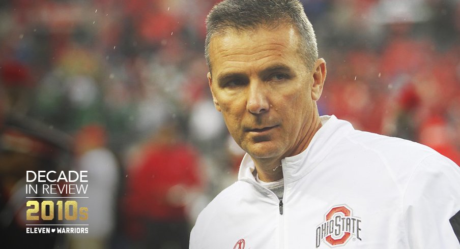 Urban Meyer against Michigan State in 2015