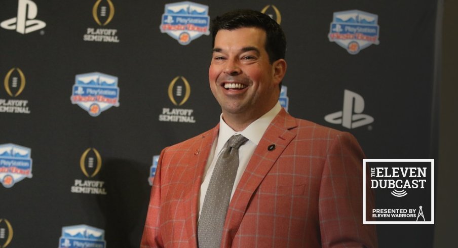 Ohio State head football coach Ryan Day